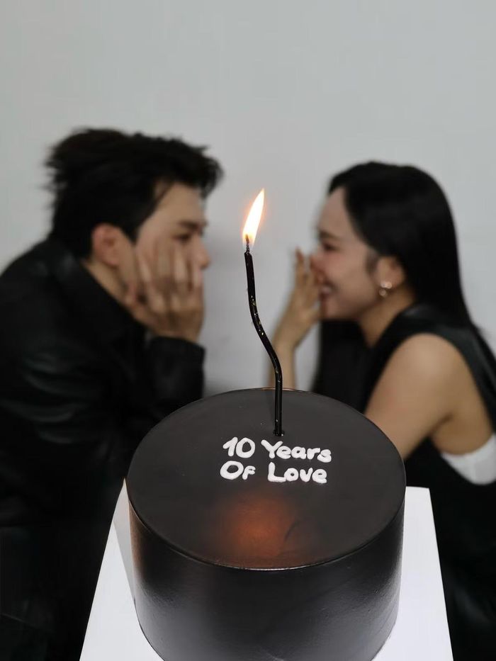 Khoảnh khắc hạnh phúc của cặp đôi.