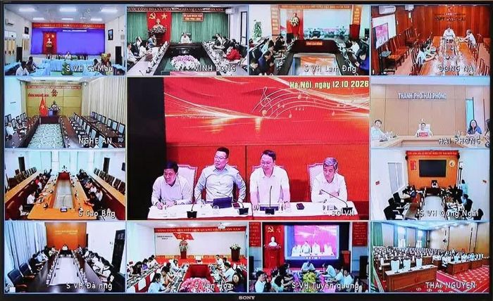 Lễ phát động và họp báo thông tin về chương trình được kết nối trực tuyến đến 34 tỉnh, thành trên cả nước. (Ảnh: Trần Huấn)