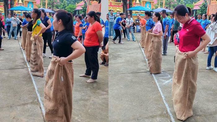 Những phần quà ý nghĩa từ ban tổ chức, càng tiếp thêm động lực để các em tích cực hòa mình vào không gian văn hóa chung. Ảnh: Trí Trần.