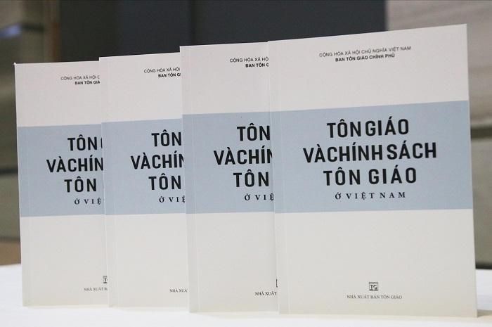 Ngày 9/3/2023, Ban Tôn giáo Chính phủ đã ra mắt Sách trắng “Tôn giáo và chính sách tôn giáo ở Việt Nam”. (Nguồn ảnh: Bộ Dân tộc và Tôn giáo)