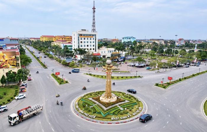 Trung tâm tỉnh Hưng Yên. Ảnh: N.D.