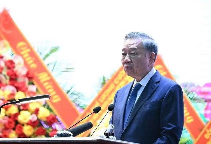 Tổng Bí thư, Chủ tịch nước Tô Lâm phát biểu chỉ đạo. (Ảnh: Trọng Hải)