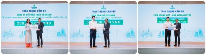 Các đơn vị tài trợ học bổng nghiên cứu khoa học, nghiên cứu sinh Tiến sĩ.