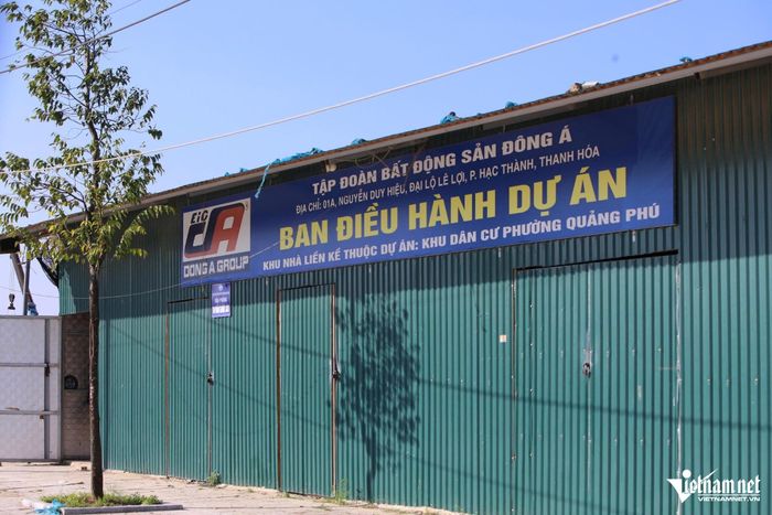 Khu vực Ban điều hành dự án. Ảnh: Minh Khôi