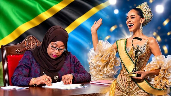 Tổng thống Tanzania Samia Suluhu Hassan (trái). Ảnh: globalpublishers