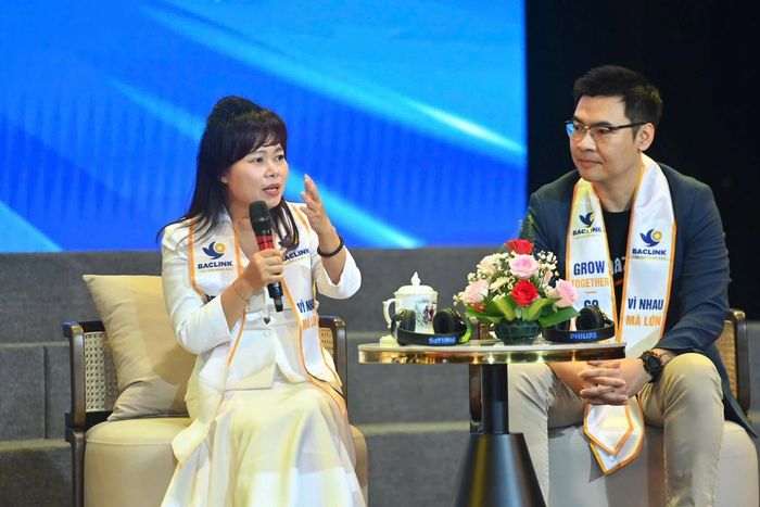 Bà Trần Thị Thu Trang cho rằng 3 trụ cột chính ESG không phải là chi phí, mà là khoản đầu tư có lợi và cơ hội với doanh nghiệp. Ảnh: BTC
