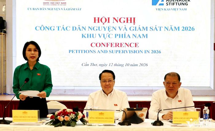 Hội nghị công tác dân nguyện và giám sát năm 2026 khu vực phía Nam