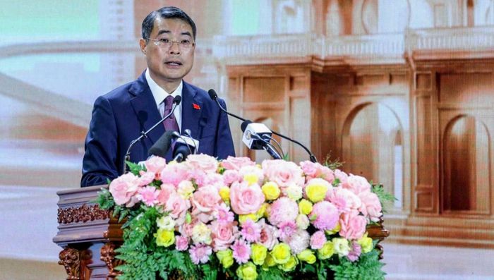 Thủ tướng Lê Minh Hưng phát biểu tại Hội nghị - Ảnh: chinhphu.vn/Nhật Bắc