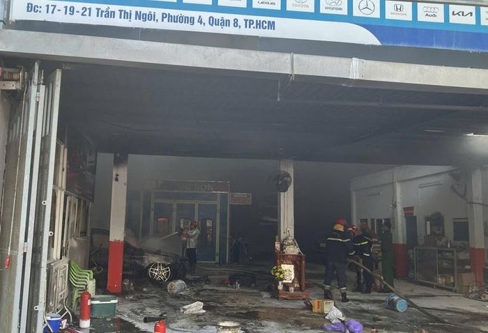  Vụ cháy không có thiệt hại về người. 