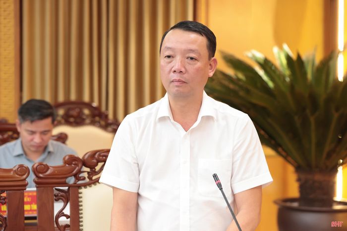 Đồng chí Phan Thiên Định - Phó Bí thư Tỉnh ủy, Chủ tịch UBND tỉnh làm rõ thêm một số nội dung tại hội nghị.