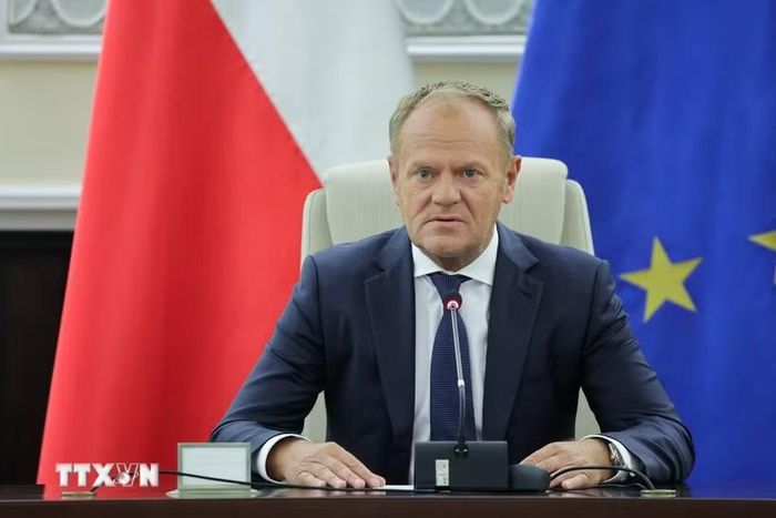 Thủ tướng Ba Lan Donald Tusk. (Ảnh: PAP/TTXVN)