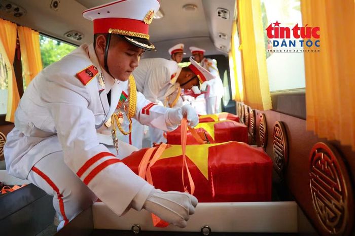 Đoàn xe dự kiến đưa hài cốt liệt sĩ từ Công viên văn hóa Lê Thị Riêng về nghĩa trang theo lộ trình dài khoảng 26 km.