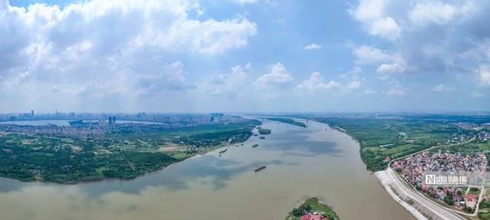 Trục đại lộ cảnh quan sông Hồng cùng các dự án đô thị quy mô lớn được kỳ vọng tạo thêm dư địa phát triển (Ảnh: Hữu Thắng).