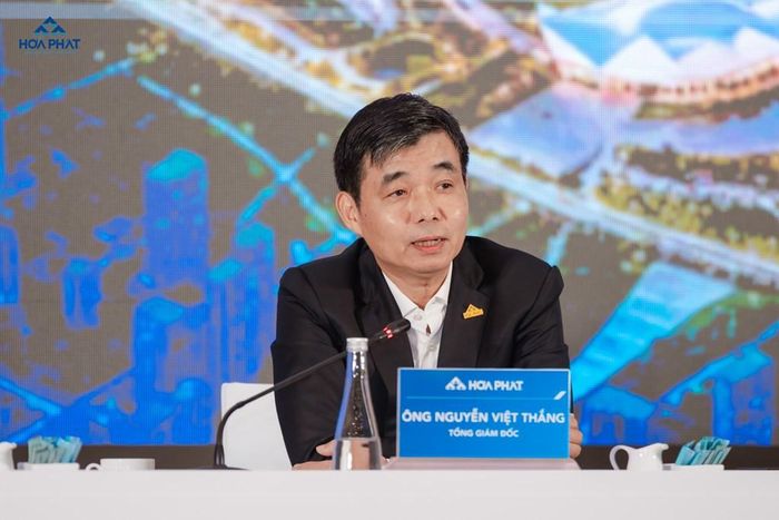 Ông Nguyễn Việt Thắng – Tổng Giám đốc Tập đoàn Hòa Phát.