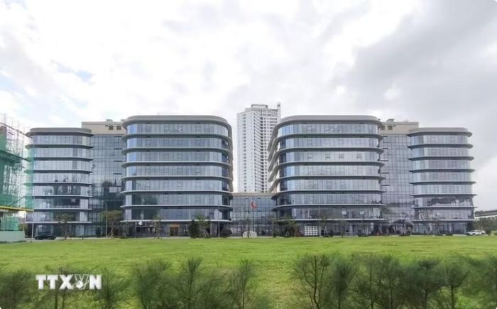 Trụ sở Cơ quan điều hành VIFC-DN. Ảnh: Quốc Dũng/TTXVN