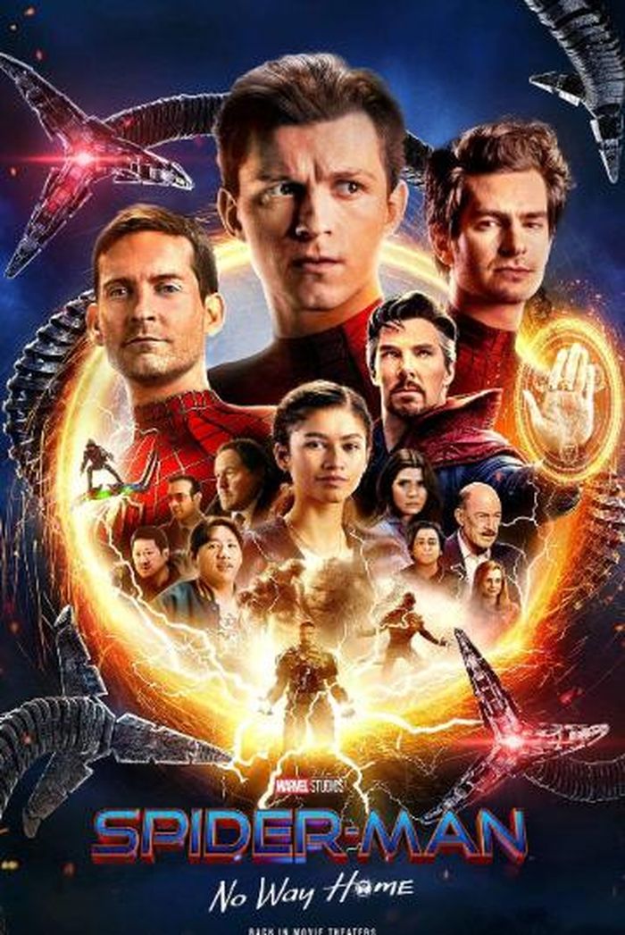 Bộ phim năm 2021 do Jon Watts đạo diễn, kể về Peter Parker sau khi danh tính Spider-Man bị tiết lộ. Mong muốn sửa chữa tình thế bằng phép thuật của Doctor Strange khiến Peter đối mặt với những kẻ thù đến từ các vũ trụ khác. Tác phẩm được chú ý nhờ sự kết hợp giữa yếu tố đa vũ trụ, hành trình trưởng thành của nhân vật và những màn hội ngộ được người hâm mộ chờ đợi.