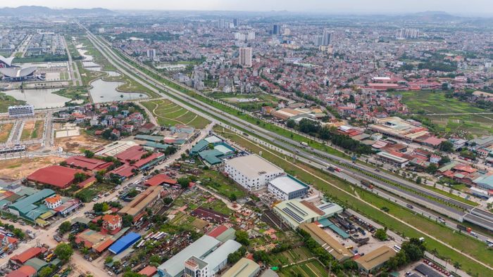 Một góc dự án cao tốc Bắc Giang – Lạng Sơn. Ảnh: Hoàng Anh.