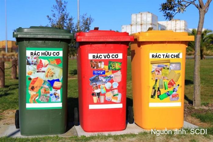 Phân loại rác tại nguồn sẽ giúp tái chế được phần lớn rác thải.