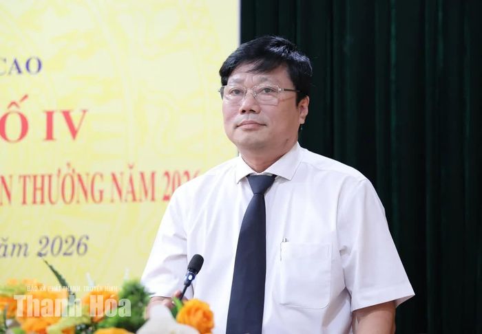Các đại biểu phát biểu tại hội nghị.