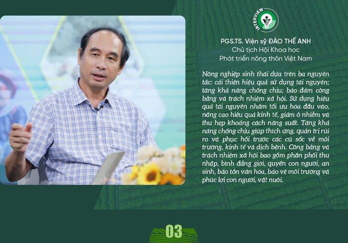 Đồng bằng sông Hồng cần hướng đi như thế nào để tổ chức lại sản xuất, phát triển chuỗi nông nghiệp xanh, tháo gỡ các điểm nghẽn hiện nay, thưa ông?