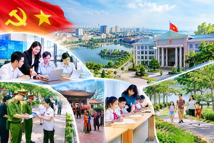 Xây dựng xã hội kỷ cương, an toàn, văn minh, hài hòa, phát triển.