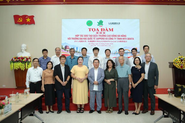 Trường Cao đẳng Đà Nẵng hợp tác với đối tác Nhật Bản. Ảnh: NHẬT HẠ