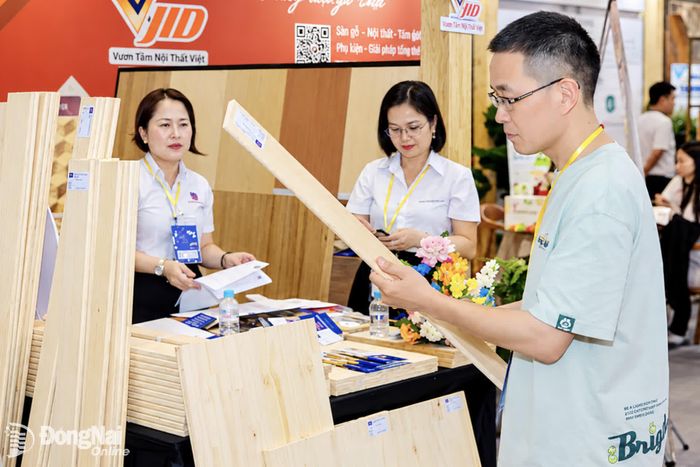 Sản phẩm của một doanh nghiệp thuộc Hiệp hội Gỗ và thủ công mỹ nghệ Đồng Nai.