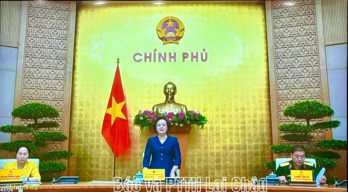 Đồng chí Phạm Thị Thanh Trà - Phó Thủ tướng Chính phủ phát biểu chỉ đạo tại cuộc họp.