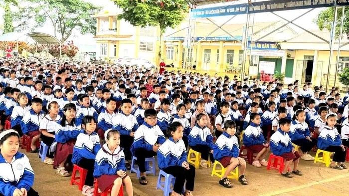 Ở bậc tiểu học, chất lượng giáo dục đại trà của xã Nhân Cơ tiếp tục được duy trì ổn định, chất lượng học sinh khá, giỏi từng bước được nâng lên