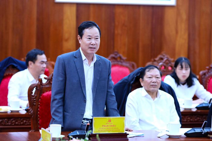 Ủy viên Ban Thường vụ Tỉnh ủy, Phó Chủ tịch Thường trực Ủy ban MTTQ Việt Nam tỉnh Lâm Đồng Phạm Triều chia sẻ về việc phát huy dân chủ tại địa phương