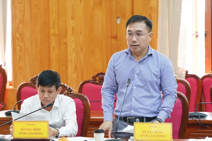 Phó Giám đốc Sở Xây dựng Võ Thanh Cường bổ sung ý kiến liên quan đến thẩm định năng lực chủ đầu tư