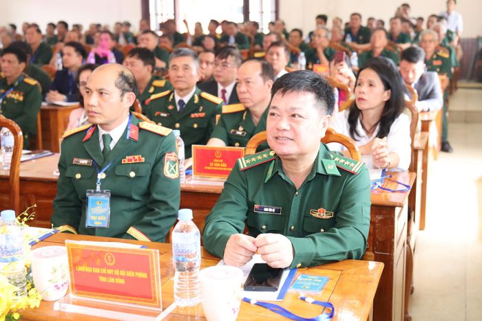 Lãnh đạo các sở, ban, ngành, đại biểu dự đại hội