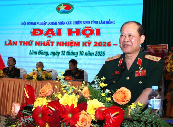 Phát biểu tại đại hội, Thượng tướng Bế Xuân Trường, Phó Chủ tịch Ủy ban MTTQ Việt Nam, Chủ tịch Hội CCB Việt Nam ghi nhận, biểu dương những nỗ lực và đóng góp của Hội cùng đội ngũ doanh nhân CCB trong phát triển kinh tế và thực hiện các hoạt động vì cộng đồng