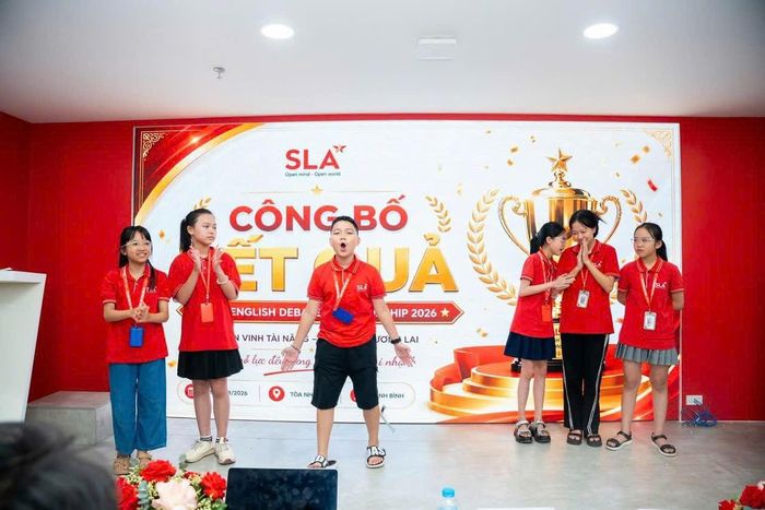 Lớp học dự án tại SLA Academy giúp trẻ phát triển toàn diện.