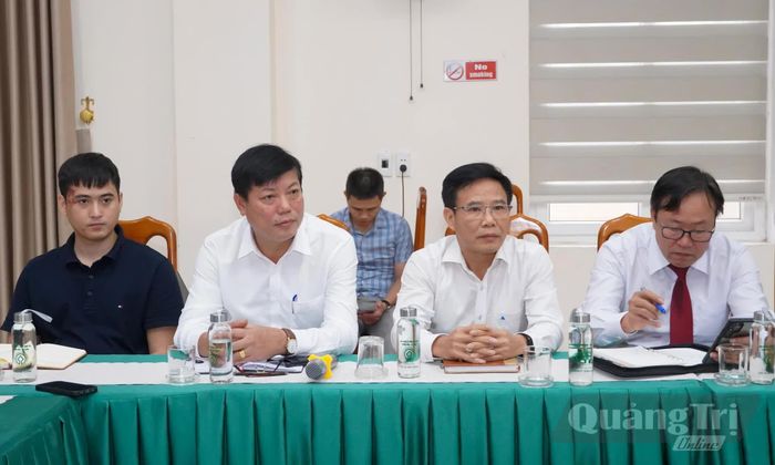 Đại biểu tham dự buổi làm việc - Ảnh: N.H