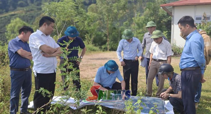 Xã Chiềng Mai kiểm tra thực địa chuẩn bị giải phóng mặt bằng Dự án cao tốc CT.03.