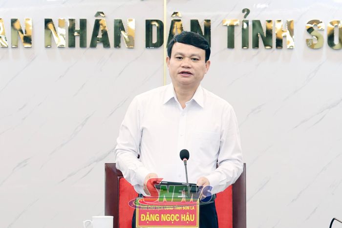 Đồng chí Đặng Ngọc Hậu phát biểu kết luận Phiên họp.