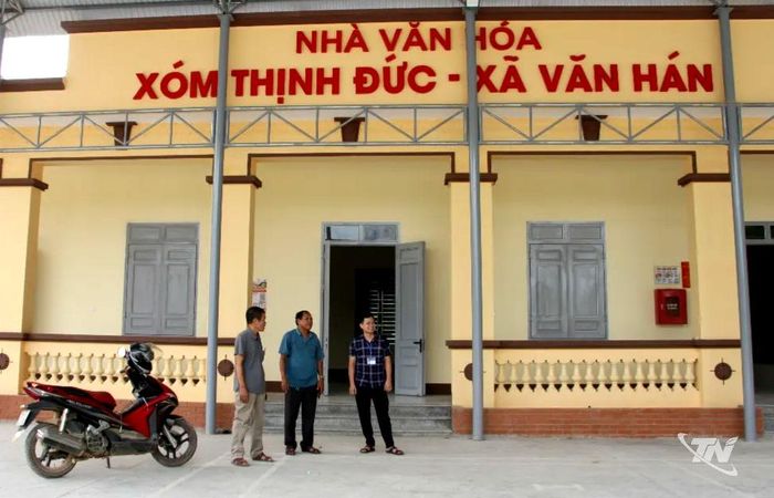 Năm 2026, xóm Thịnh Đức được đầu tư xây dựng nhà văn hóa xóm khang trang, rộng rãi, đáp ứng nhu cầu sinh hoạt văn hoá của nhân dân.