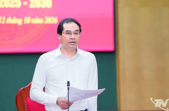 Đồng chí Bí thư Tỉnh ủy Trịnh Xuân Trường kết luận Hội nghị.