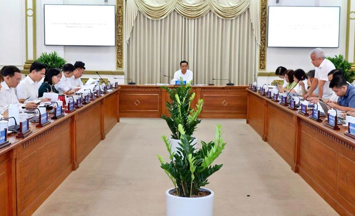 Toàn cảnh cuộc họp Hội đồng thẩm định Quy hoạch tổng thể TP.HCM thời kỳ 2025-2050, tầm nhìn 100 năm.
