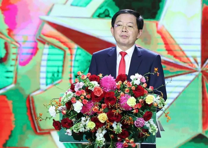 Phó Thủ tướng Hồ Quốc Dũng phát biểu tại sự kiện. Ảnh: BTC