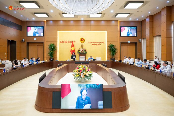Quang cảnh phiên họp. Ảnh: Phạm Thắng