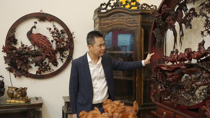 Các sản phẩm mộc xã Phú Xuyên ngày càng khẳng định chỗ đứng trên thị trường. Ảnh: Cổng Thông tin điện tử xã Phú Xuyên