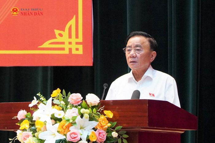 Thường trực Ban Bí thư Trần Cẩm Tú phát biểu tại hội nghị