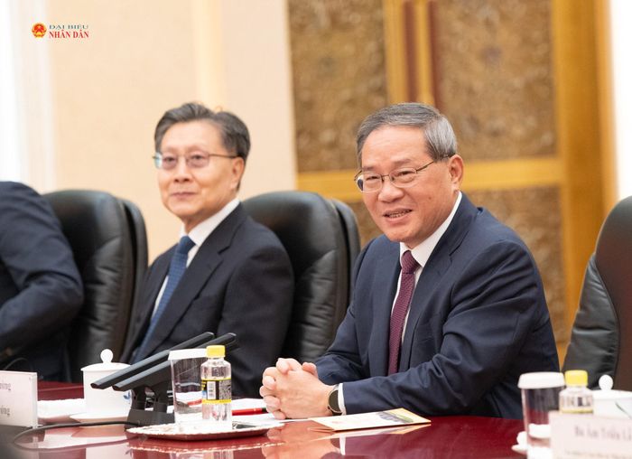 Thủ tướng Trung Quốc Lý Cường phát biểu tại cuộc hội kiến
