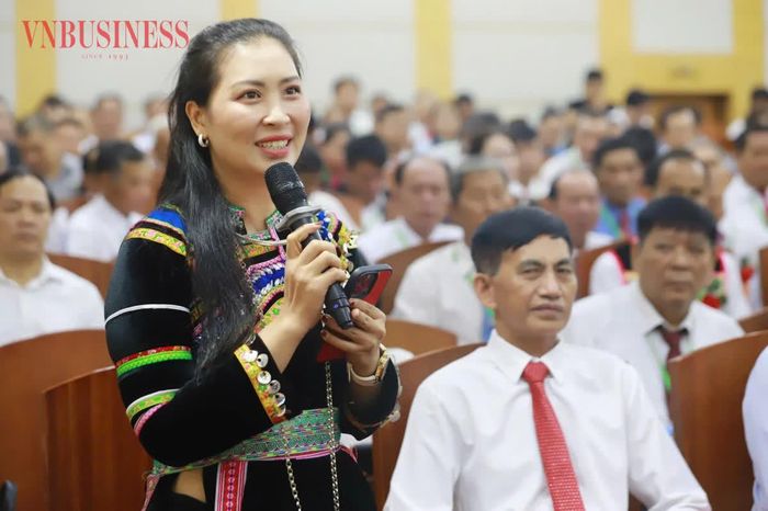 Chị Lưu Thị Hòa (Tuyên Quang).