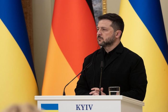 Tổng thống Ukraine Volodymyr Zelensky. Ảnh: X/@ZelenskyyUa