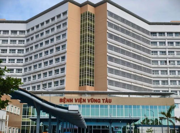 Bệnh viện Đa khoa Vũng Tàu, nơi xảy ra sự việc.
