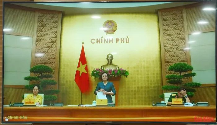 Phó Thủ tướng Chính phủ Phạm Thị Thanh Trà phát biểu chỉ đạo hội nghị.