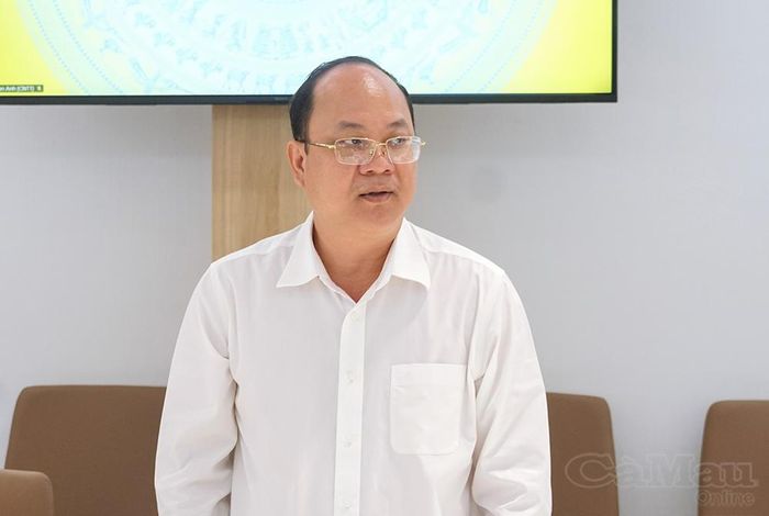Đồng chí Nguyễn Hồ Hải, Bí thư Tỉnh uỷ Cà Mau, ghi nhận những đóng góp của Tổng Công ty Phân bón Dầu khí Cà Mau trong phát triển kinh tế và thực hiện các chương trình an sinh xã hội tại địa phương.